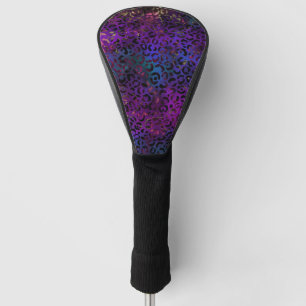 Leopard Paint Series Design 16 Golf Head Cover
