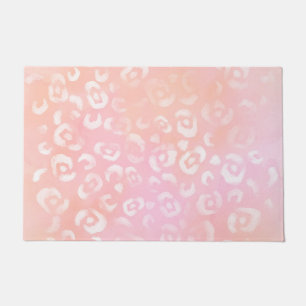 Leopard Paint Series Design 1 Doormat