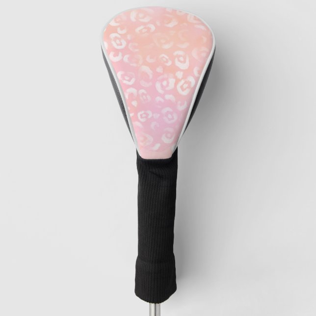Leopard Paint Series Design 1  Golf Head Cover (Front)