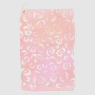 Leopard Paint Series Design 1  Golf Towel