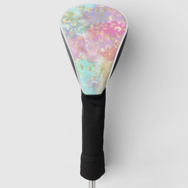 Leopard Paint Series Design 2   Golf Head Cover (Front)