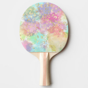Leopard Paint Series Design 2 Ping Pong Paddle