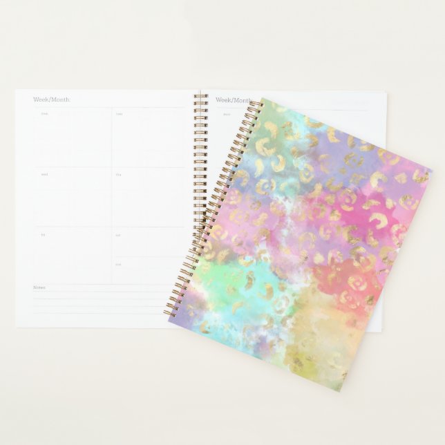 Leopard Paint Series Design 2   Planner (Display)