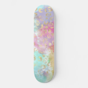 Leopard Paint Series Design 2 Skateboard