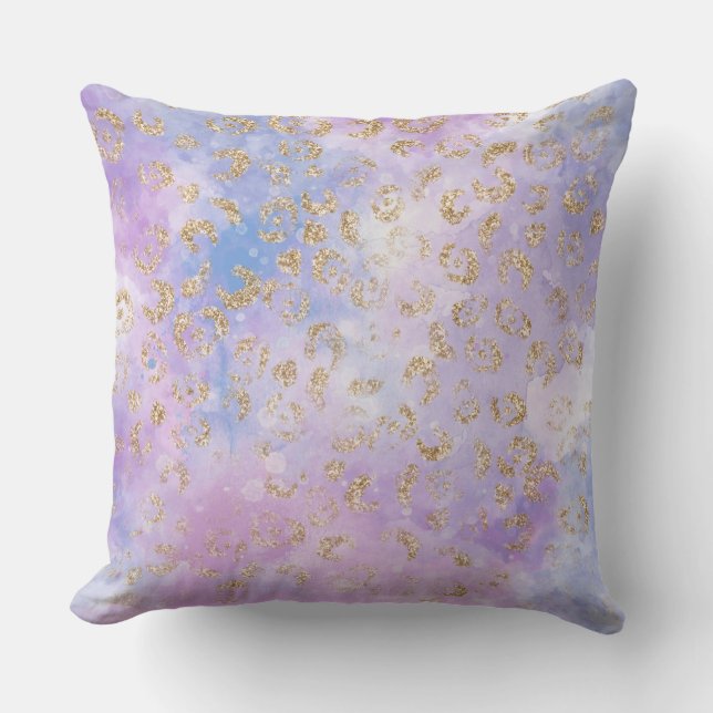 Leopard Paint Series Design 3 Cushion (Front)