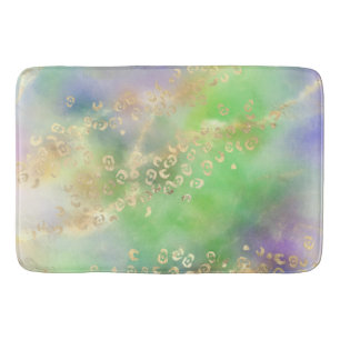 Leopard Paint Series Design 4 Bath Mat