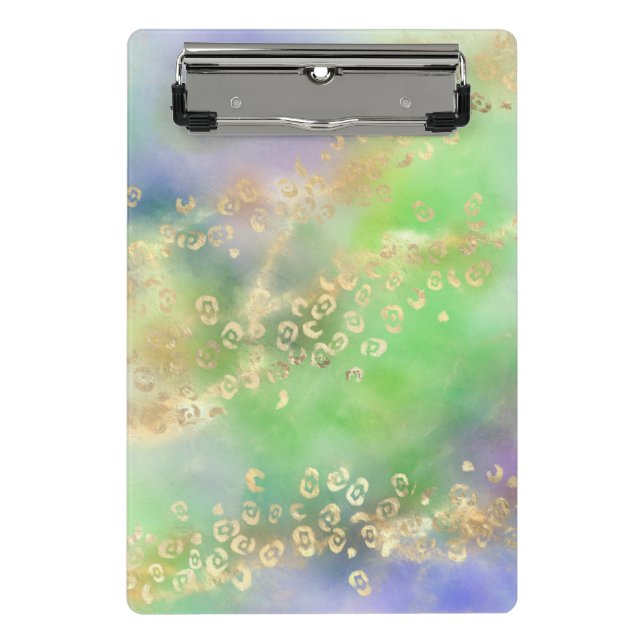Leopard Paint Series Design 4 Mini Clipboard (Front)