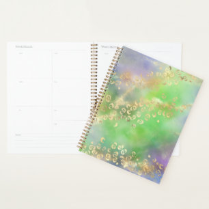 Leopard Paint Series Design 4   Planner