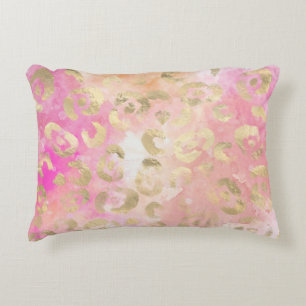 Leopard Paint Series Design 5 Decorative Cushion