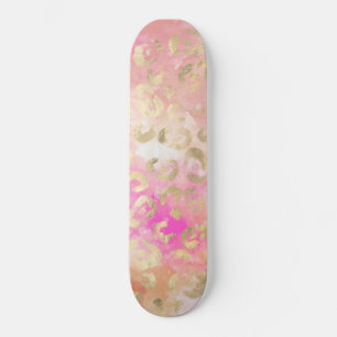 Leopard Paint Series Design 5 Skateboard