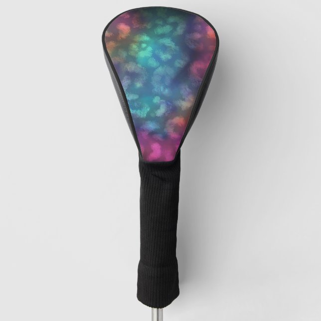 Leopard Paint Series Design 6  Golf Head Cover (Front)