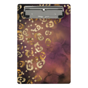 Leopard Paint Series Design 7 Mini Clipboard
