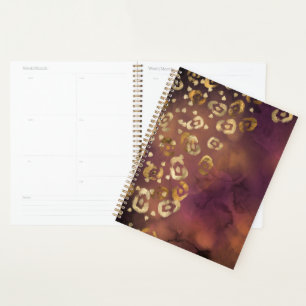 Leopard Paint Series Design 7 Planner