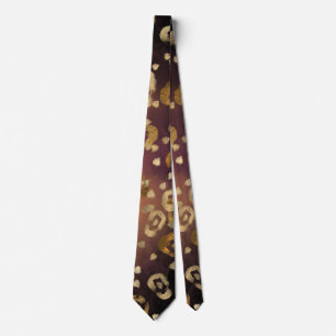 Leopard Paint Series Design 7  Tie