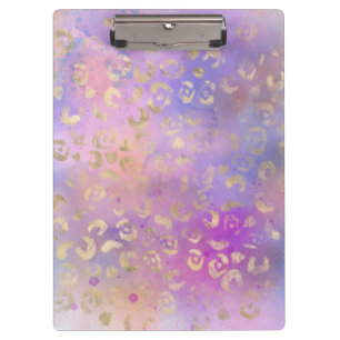 Leopard Paint Series Design 8 Clipboard