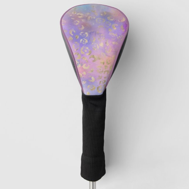 Leopard Paint Series Design 8 Golf Head Cover (Front)