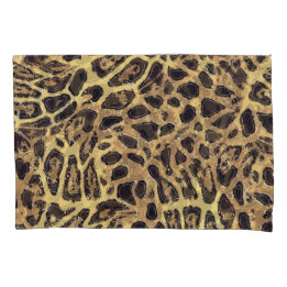Leopard Pair of Pillowcases, Standard Size Pillowcase