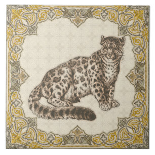 Leopard, Panther Tile Decorative Home Decor Gift