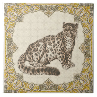 Leopard, Panther Tile Decorative Home Decor Gift