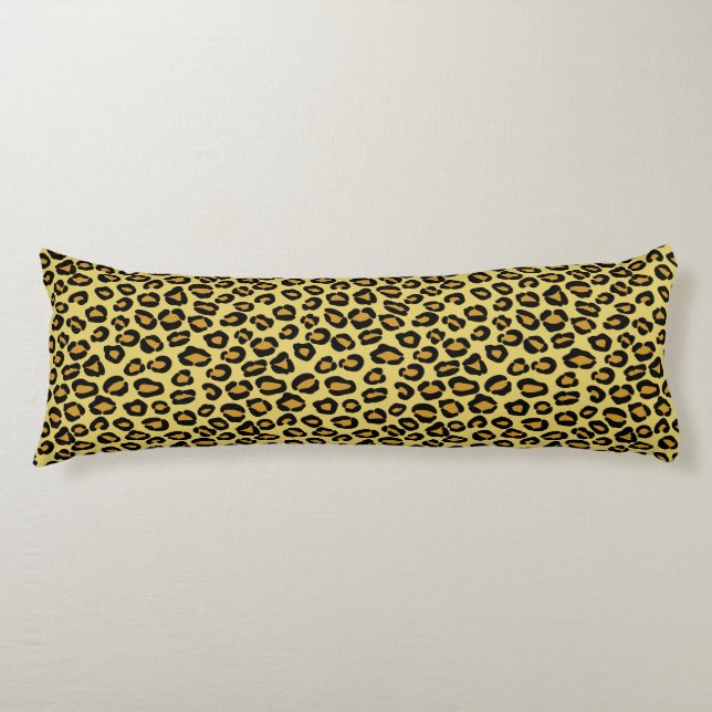 Leopard Pattern Body Cushion (Front)