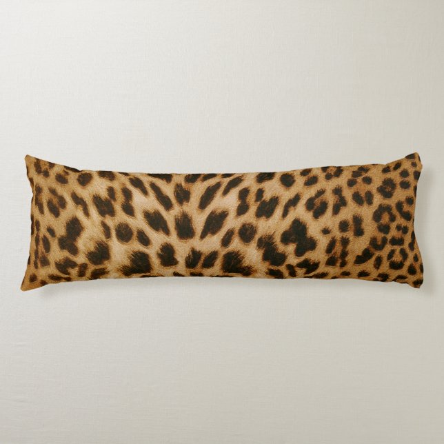 Leopard Pattern Body Pillow (Front)