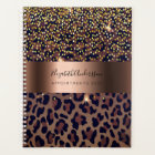 Leopard pattern brown black bronze 2026