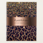 Leopard pattern brown black bronze metallic 2021
