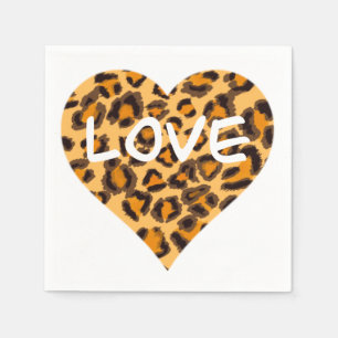Leopard pattern, cheetah design  napkin