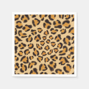 Leopard pattern, cheetah pattern, animal pattern  napkin