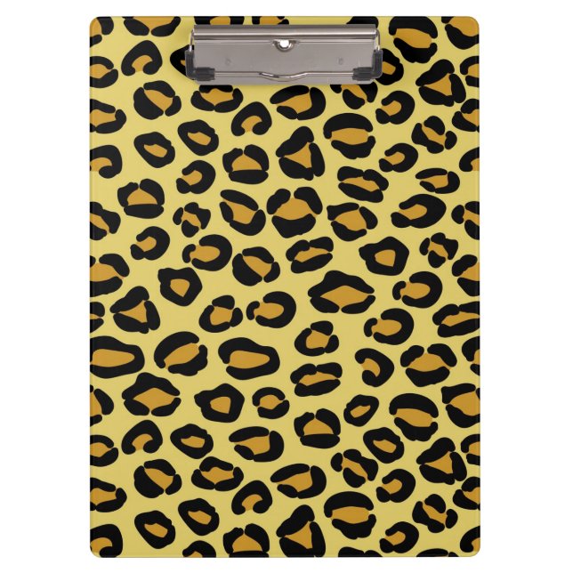 Leopard Pattern Clipboard (Front)