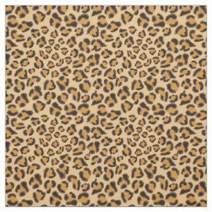 Leopard pattern fabric
