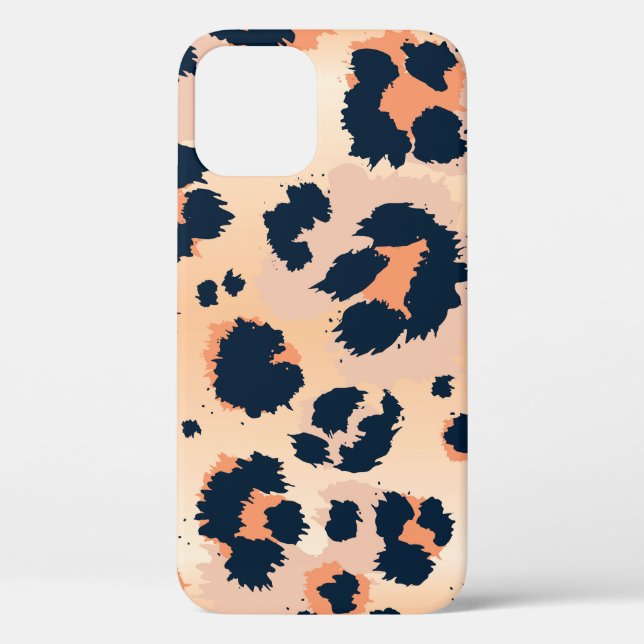 Leopard Pattern: Funny Seamless Design Case-Mate iPhone Case (Back)