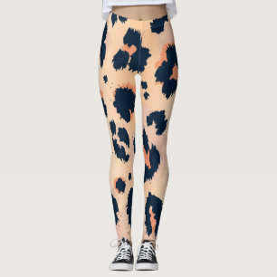 Leopard Pattern: Funny Seamless Design Leggings