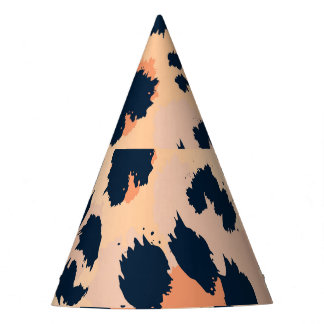 Leopard Pattern: Funny Seamless Design Party Hat
