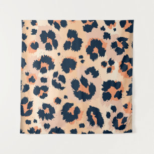 Leopard Pattern: Funny Seamless Design Tapestry