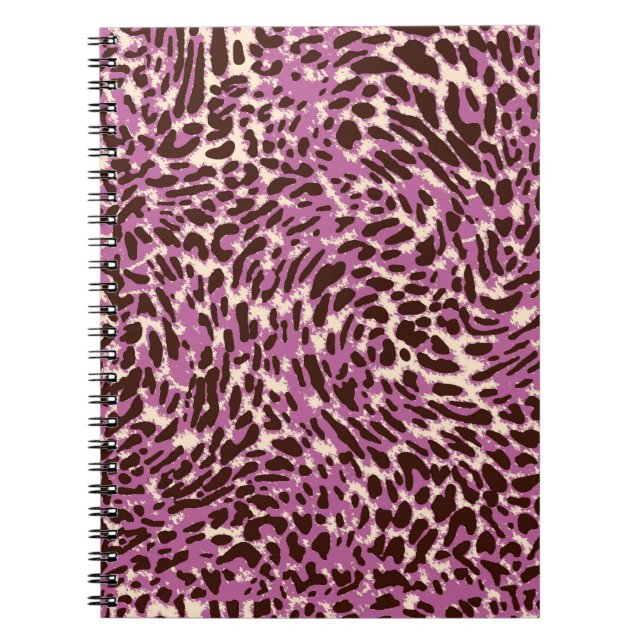 Leopard Pattern, Leopard Print, Animal print,  Notebook (Front)