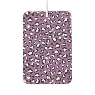 Leopard Pattern, Leopard Spots, Purple Leopard Car Air Freshener