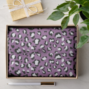Leopard Pattern, Leopard Spots, Purple Leopard Tissue Paper