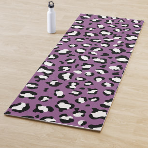 Leopard Pattern, Leopard Spots, Purple Leopard Yoga Mat
