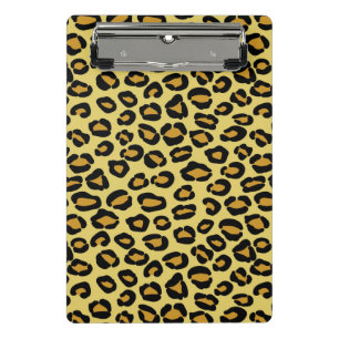 Leopard Pattern Mini Clipboard