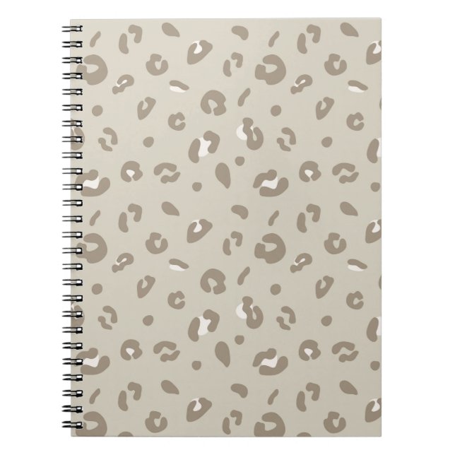 Leopard Pattern Notebook (Front)
