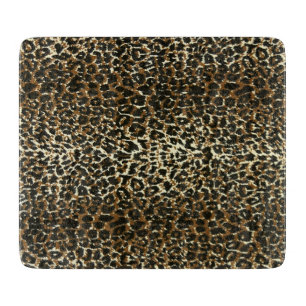 Leopard Pattern Print Cutting Board
