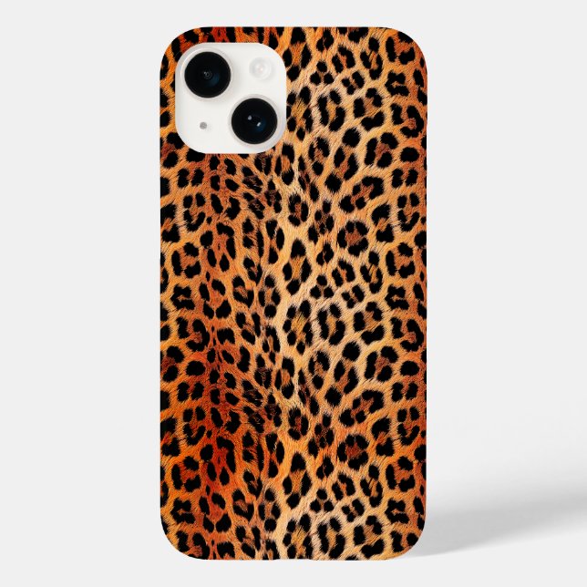 Leopard pattern, tiger, leopard skin, fashionable, Case-Mate iPhone case (Back)
