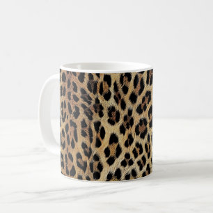Leopard pattern, tiger, leopard skin, fashionable, coffee mug
