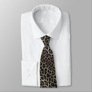 Leopard pattern, tiger, leopard skin, fashionable, tie