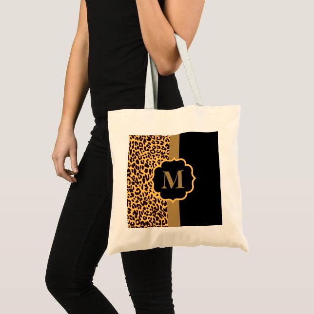 Leopard Pattern Tote Bag (Front (Product))