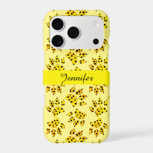 Leopard Paw Print Pattern Add Name
