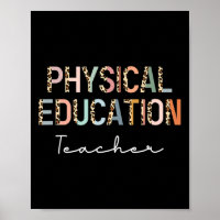 Leopard Pe Teacher Back to School Physical Educati