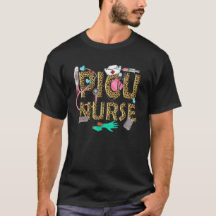 Leopard Picu Nurse Appreciate Medical Assistant L T-Shirt