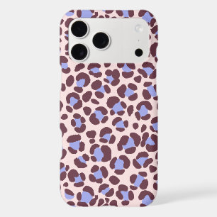 Leopard Pink Brown Blue